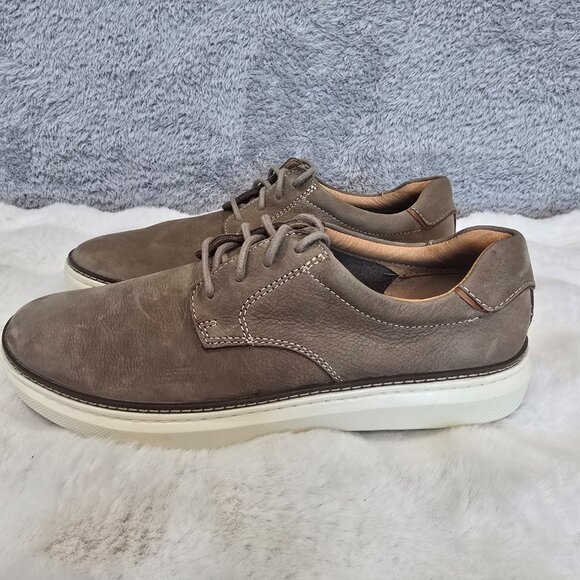 Johnston & Murphy McGuffey 2 Plain Toe Oxford Sneaker Taupe Nubuck Size 8.5 NEW main image 6